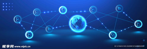 大气星球科技全球互联网设计图